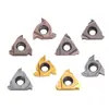 Lâmina de Rosca Interna e Externa CNC 16Er/Ir1.5-3.0 Polegadas Faca de Rosca Métrica Aço Duro Aço Inoxidável Lâmina Universal