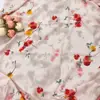 Tela de algodón rayón tela de algodón y seda amigable con la piel tela de algodón y seda ropa de dormir de verano tela de algodón rayón estampada venta de liquidación