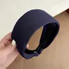 Diadema Ancha Estilo Coreano con Acabado de Alta Gama, Diadema Pasador de Borde Ancho para Mujer, Nuevo Accesorio para el Cabello de Corona Alta, Antideslizante y No Presionante