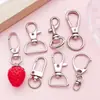 Set de Accesorios para Llavero Anillo de Llave con Cierre de Langosta Anillo Abierto Cadena de Extensión Colgante Hecho a Mano DIY Accesorios de Joyería