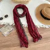 Lenço Torcido, Lenço de Seda, Novo Lenço Decorativo Fino Versátil da Moda, Cachecol/Xale Colorido Estiloso