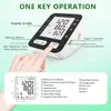 Monitor de presión arterial inteligente tipo brazalete, dispositivo médico de precisión totalmente automático para medir la presión arterial y la frecuencia cardíaca en la parte superior del brazo, uso doméstico, personalización OEM