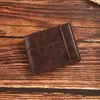 Cartera Clásica para Hombre Amazon, Estilo Corto Horizontal, Color Sólido, Múltiples Ranuras para Tarjetas, Cartera Plegable, Venta al por Mayor, Multifuncional