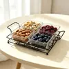 Estante de almacenamiento para sala de estar, estante con bandeja, estante de almacenamiento para sala de estar y baño, estante comercial para bocadillos y nueces para clubes