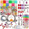 Pulsera collar infantil DIY transfronterizo con cuentas joyería para niñas juguete arcilla polimérica cuentas pony colgante hecho a mano traje