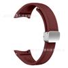 Para Samsung Watch7 Pulseira de couro Cintura pequena Fivela dobrável Galaxy watch7654 Pulseira de relógio feminino