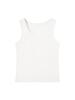 Seleção rigorosa de roupas femininas Colete em forma de I Pequeno Sling Fio de elastano Alta elasticidade Puro Feminino Gola redonda Gola alta Top sem mangas para mulheres