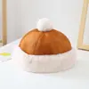 Touca de Bebê Outono e Inverno Bebê Quente de Inverno Super Fofa Touca de Tricô Meninos e Meninas Fofa Touca de Lã Tendência