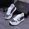 Zapatos Deportivos Casuales para Hombre de Nuevo Estilo Europeo, Cuero Genuino, Suela Gruesa, Cordones, Versátiles, de Moda, Tendencia, Caña Baja con Logo Triangular