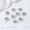 Accesorios de Cuentas Espaciadoras de Bobina Trenzada Rellenos de Oro de 14K Cuentas Sueltas Perla Cristal Hecho a Mano Material para Joyería de Collares Pulseras