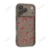 Funda Floral Retro para Teléfono al por Mayor en Stock Adecuada para Apple 17 Pro, Funda para Teléfono iPhone 16 Pro Max Mate Anti-Caídas