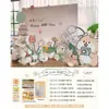 Suprimentos de Aniversário Bebê Dragão Layout de Um Ano Painel de Fundo Personalizado Decoração de Banquete para Homens e Mulheres Cena Placa de KT Cerimônia de Aniversário