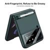 Nuevo Modelo Adecuado para Samsung Zflip4 Funda de Teléfono Móvil Ultradelgada Carcasa Personalizada Película Ranura Creativa para Bolígrafo Lápiz Óptico Gratuito Cubierta Protectora