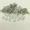 Accesorios Metálicos Irregulares para Estampado en Caliente, Decoraciones de Mezclilla, Remaches Plateados, Pedrería Metálica Plana con Dorso Caliente, Piezas para Ropa DIY