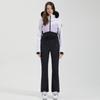 Traje de Esquí Enterizo Nuevo Estilo para Mujer, Impermeable, Cortavientos y Cálido, con Diseño Ajustable en la Cintura, Conjunto de Chaqueta y Pantalones de Esquí, Equipo de Esquí
