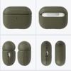 Para Estuche de Audífonos Apple airpods4 Estuche Protector Estuche de Audífonos de Cuero Estuche Protector Avanzado para Audífonos Estuche de Cuero