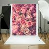 Quadro de fotografia transfronteiriça estúdio de fotografia adereços comércio exterior festival cena layout fundo 3D tema de parede de flores