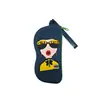 Bolsa de almacenamiento creativa y linda para gafas de sol de producto nuevo transfronteriza para mujer, estuche de gafas portátil, estuche de silicona para gafas de sol DIY1