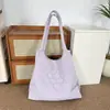 Nuevo Bolso de Hombro Acolchado con Forma de Calabaza en Colores Macaron, Bolso de Mano Fresco y Sencillo, Bolso Tote de Moda y Minimalista, Bolso de Lona