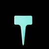 Etiquetas de jardinagem, etiquetas de nome de plantas em formato T de plástico PP espessado para suculentas e flores