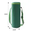 Bolsa para botella de agua aislada, mochila portátil para exteriores, bolsa de almacenamiento para botella de agua, cubierta protectora multifuncional aislada con papel de aluminio para hervidor