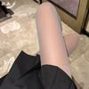 Medias de Pintura de Deseo Otoño Delgadas para Mujer Comprimidas Sexy de Una Pieza Lunares Seda Negra Anti-Desgarro Talla Grande Blancas Medias Desgarradas a Mano