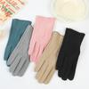 Guantes Derong Otoño e Invierno Guantes Cálidos Sin Dedos Moda para Exteriores Esquí Pantalla Táctil Cálidos Guantes para Ciclismo al Aire Libre Venta al por Mayor