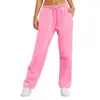 Entra en E-Commerce Amazon 2025 Pantalones de Chándal Rectos Sueltos de Terciopelo de Color Sólido Casual para Hombres y Mujeres Europeos y Americanos Lote