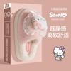 Kulomi Sanrio Genuine Cotton Chinelos Inverno Feminino Quarto Interior Pelúcia Pele Sapatos Casa Pelúcia Desenho Animado Algodão Sapatos