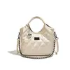Bolsa de corrente grande capacidade transfronteiriça para mulheres, nova moda outono 2026 bolsa de ombro, estilo coreano, bolsa transversal pequena inspirada em Chanel para o dia a dia