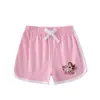 Traje Infantil 2023 Boneca Surpresa Verão Nova Roupa Infantil Roupa de Bebê Camiseta de Manga Curta Shorts Conjunto Casual de Duas Peças Tendência