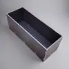 Macetero jardinera canaleta para flores PVC anticorrosión madera plástico exterior patio simple revestimiento interior caja de plantación para jardín cesta de flores para exterior
