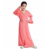 Vestido de Niña de Fábrica en Stock con Adorno de Encaje Th628, Popular en Amazon, Aliexpress, Ebay, Shopee