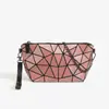 Bolsas para Mulheres 2025 Verão Nova Bolsa de Corrente Geométrica com Diamantes Cor Luminosa que Muda Moda Tendência de Ombro Único Transversal para Mulheres