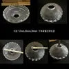 Pantalla de Lámpara de Cristal Estilo Europeo, Lámpara de Vela, Cuenco y Plato de Vidrio, Accesorios de Iluminación para Candelabros, Accesorios de Iluminación DIY para Lámparas de Pared, Piezas