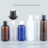 Atacado 250ml Chunky Bottle Long Round Shoulder Qiqiu Cap Bottle Loção Bottle Split Plastic Empty Bottle