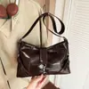 Bolso tote de hombro casual a la moda retro simple, bolso de gran capacidad para mujer nuevo otoño 2026