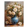 Pintura de Diamante DIY 5D Nova Série de Flores Ponto de Diamante Ponto Cruz Pintura Decorativa Cheia de Diamantes Venda Direta da Fábrica de Pintura Decorativa