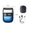 Afeitadora Eléctrica para Hombre Kemei KM-3218 Afeitadora Eléctrica Alternativa Ultra-Limpia