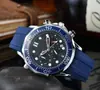 2021 Reloj de Negocios para Hombre de Productos de Comercio Exterior Reloj de Cuarzo Multifunción de Seis Pines