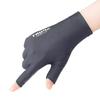 Zapatos para gotear guantes guantes de pesca guantes para conducir dedo medio para montar guantes antideslizantes express fitness transpirable secado rápido seda de hielo