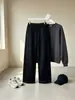 Calça Casual Masculina Elegante para Outono/Inverno, Acolchoada, Lâmina Curva, Nível Deus, Emagrecedora, Versátil, Cintura Elástica