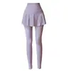 Pantalones Falda Falsos de Dos Piezas Frescos y Cómodos con Bolsillos Laterales Delgados, Falda de Tenis, Tallas Grandes, Falda de Yoga con Protección Solar, Transfronterizo Sudeste Asiático