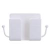 Caja de almacenamiento para control remoto de TV, aire acondicionado, multifuncional, para colgar en la pared, mesita de noche, soporte para teléfono móvil, adhesivo