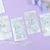Serie Temporada Vaquera Pegatinas de Arena Flash Retro y2k Pegatinas de Tarjeta Goo Pegatinas Decorativas de Tarjeta Pequeña para Diario Coreano Paquete