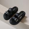 Chinelos Birkenstock para Mulheres, Verão 2025 Novo Estilo Retrô Casual com Solado Grosso Sandálias de Praia para Mulheres