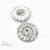 Venta al por mayor de accesorios de flores para zapatos con lazo de diamantes de imitación desmontables, hebilla decorativa, hebilla multifuncional, accesorios para bolsos de tacón alto