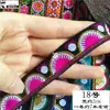 Pieza de falda Miao de encaje de 2 cm para minoría étnica A-Mao con accesorios de ropa, cinta decorativa DIY para ropa de muñeca de estilo étnico