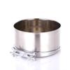 Tazón de Acero Inoxidable para Perro Contenedor de Comida para Mascotas Colgante Fijo Jaula para Perros Suministros para Mascotas Tazón de Agua Versión Hueso