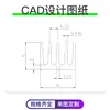 Disipador de calor de chip electrónico perfil de aluminio radiador aleación de aluminio enrutamiento Disipador de calor 20*14*11mm lámina de aluminio disipador de calor